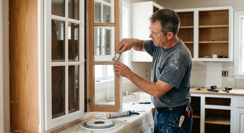 Cabinet Glazing Service in Carmel, IN